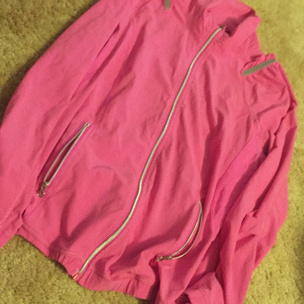 Lululemon lacy inset back jacket sz 4